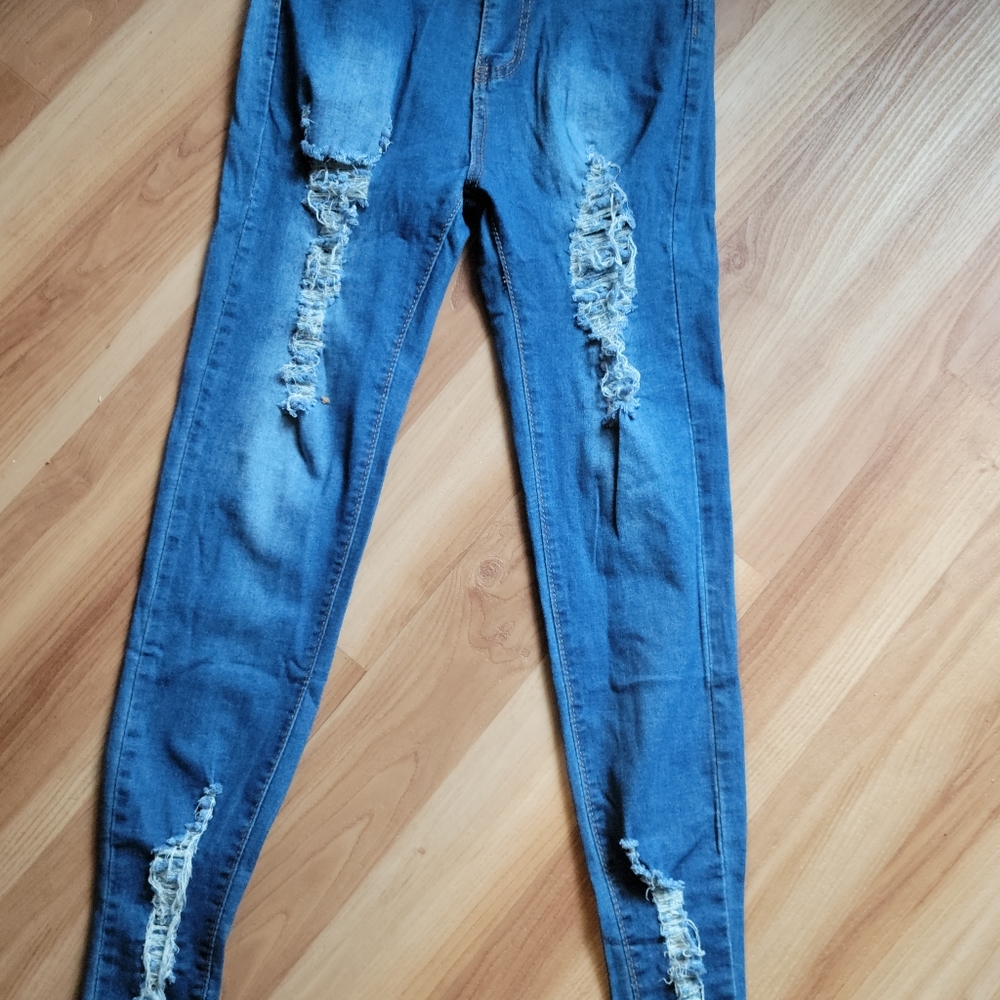 Stretchy Blue Denim